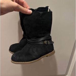 Toddler’s Size 7 Black Fashion Boots BRAND NEW